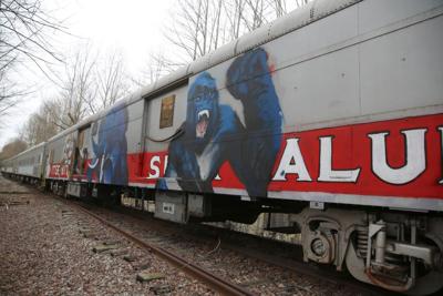 Circus railcars