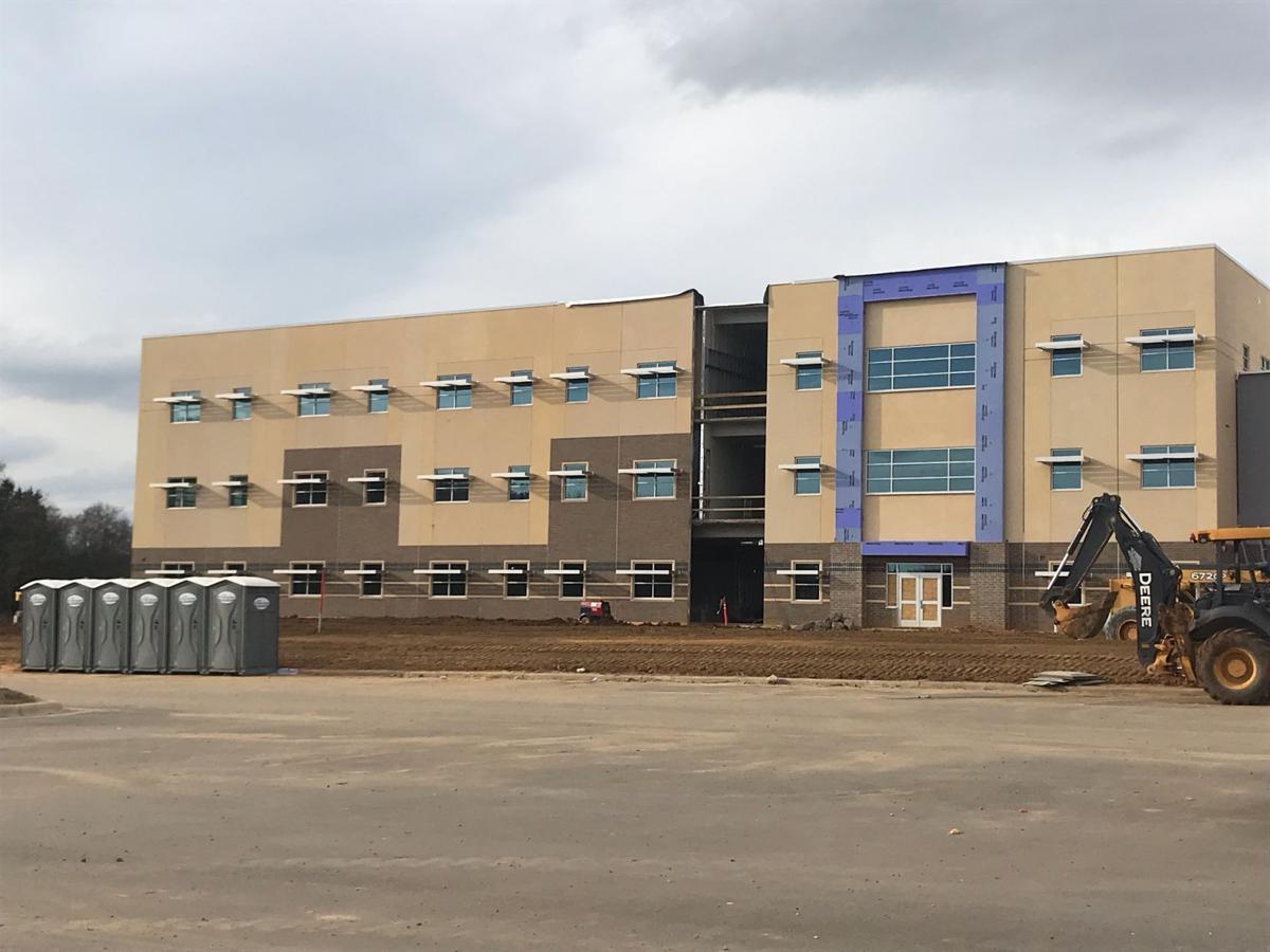 County And School Officials Tour New West Cabarrus High School Latest