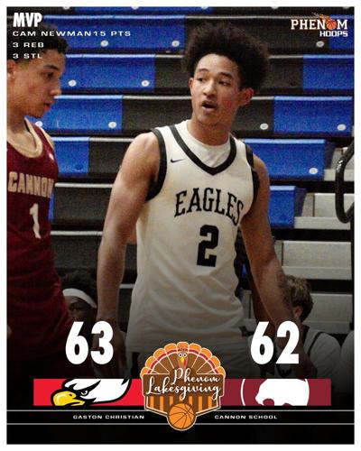 Gaston Christian edges Cannon