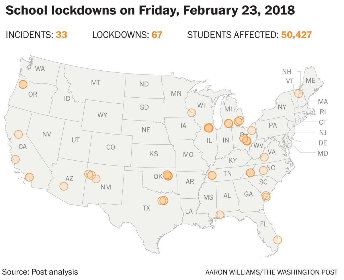 More than 4 million children endured lockdowns last school year