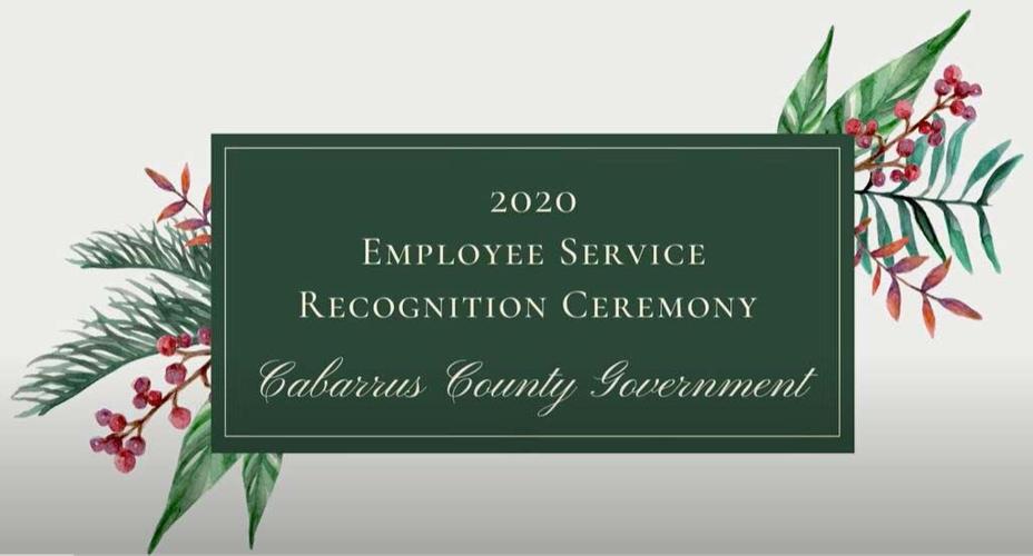 Cabarrus County Employee Recognition