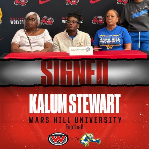 Kalum Stewart to Mars Hill