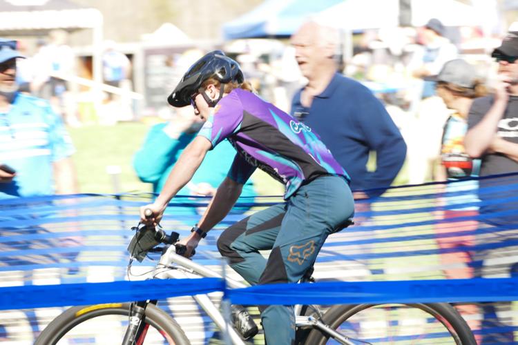 Mountain biker