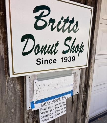 Britt’s Donuts reopens for the season at 13 Carolina Beach Ave. N. on the Carolina Beach Boardwalk on April 3, 2026.