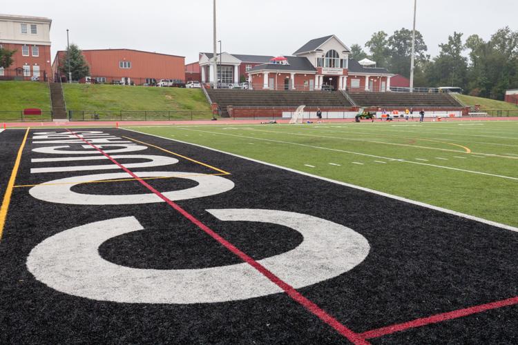 The Cabarrus Warriors (Cannon School / Concord First Assembly) defeat the North Raleigh Christian Academy Knights 21-14 on Friday Night.
