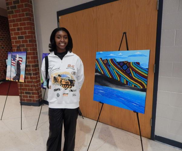 Student artwork to line the halls of Harris Road Middle School