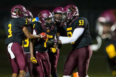 The Jay M. Robinson Bulldogs defeat the Mount Pleasant Tigers on Homecoming Night 20-16.