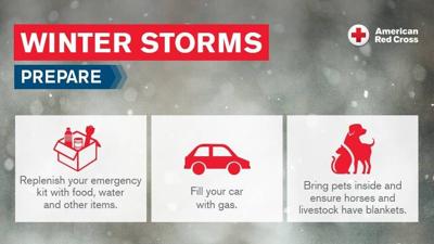 Prepare for winter storm