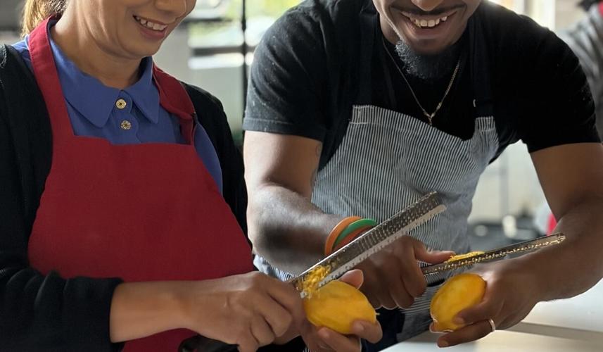 Chopping, Cooking, and Connecting with North and South Central Districts