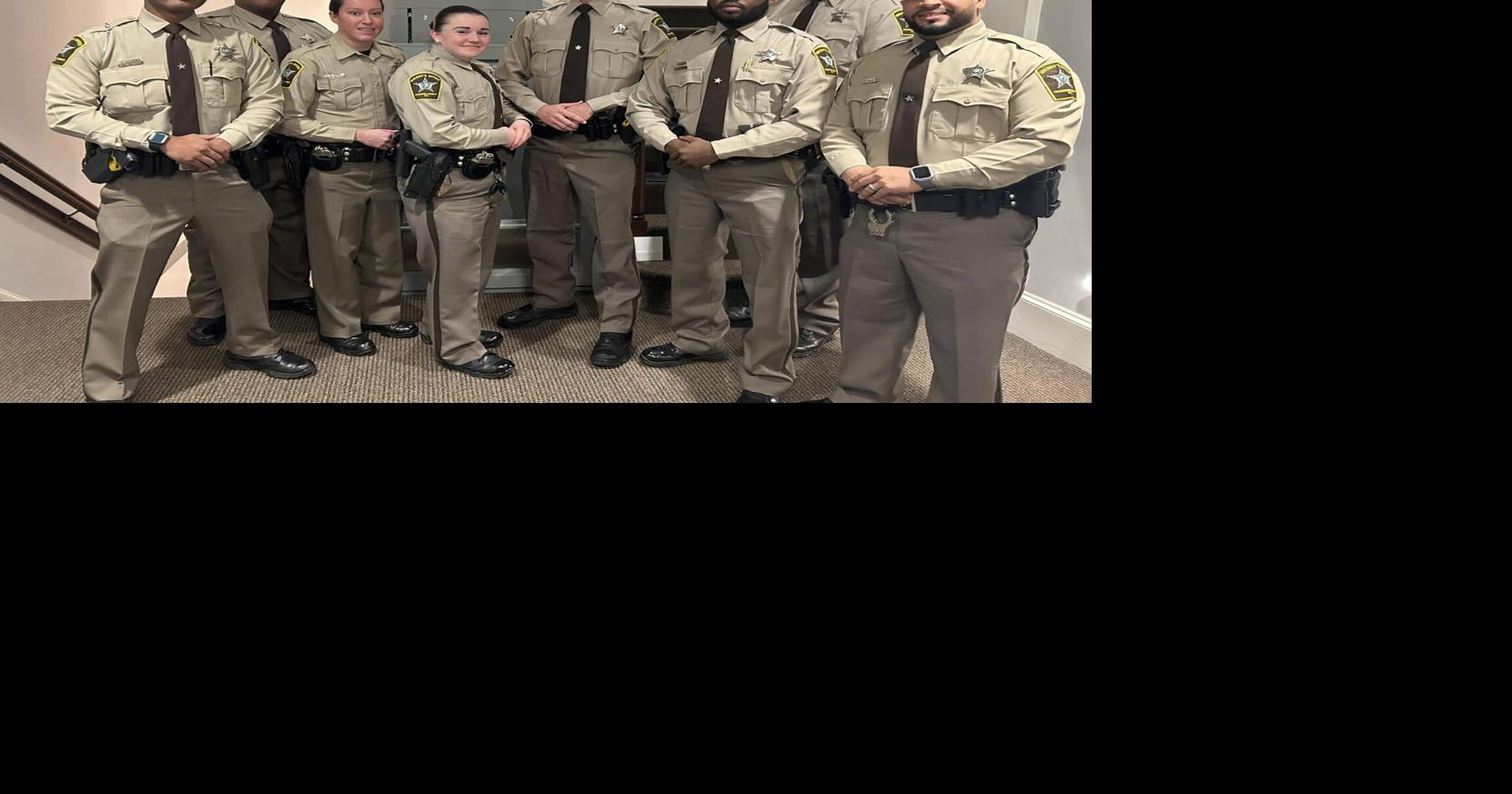 Cabarrus County Sheriff's Office new deputies who just