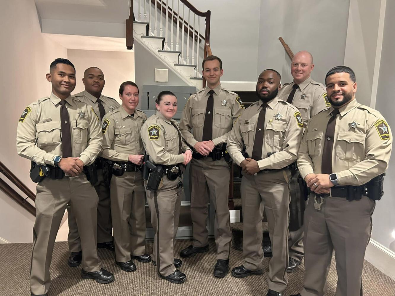 Cabarrus County Sheriff's Office new deputies who just