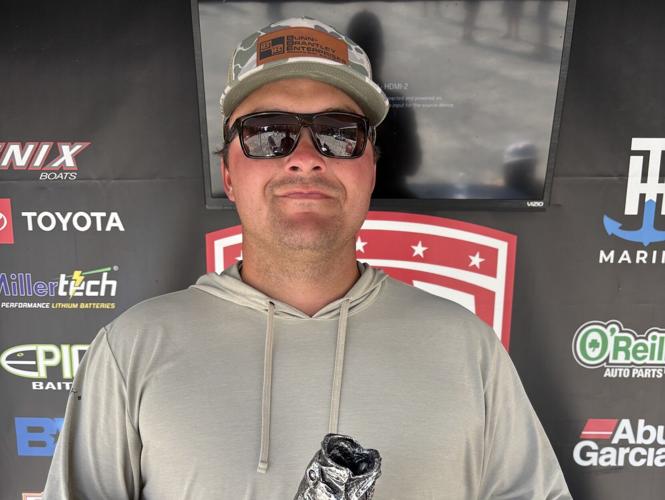 Co-angler winner Landon Dorman of White Bluff, Tenn.