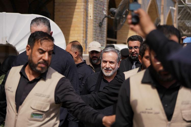 Iranian Foreign Minister Abbas Araqchi visits the holy city of Najaf ahead of Arbaeen, one of the largest annual Shi'ite religious gatherings
