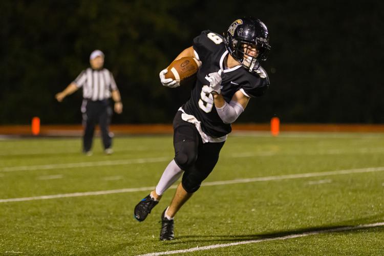 The Cabarrus Warriors (Cannon School / Concord First Assembly) defeat the North Raleigh Christian Academy Knights 21-14 on Friday Night.