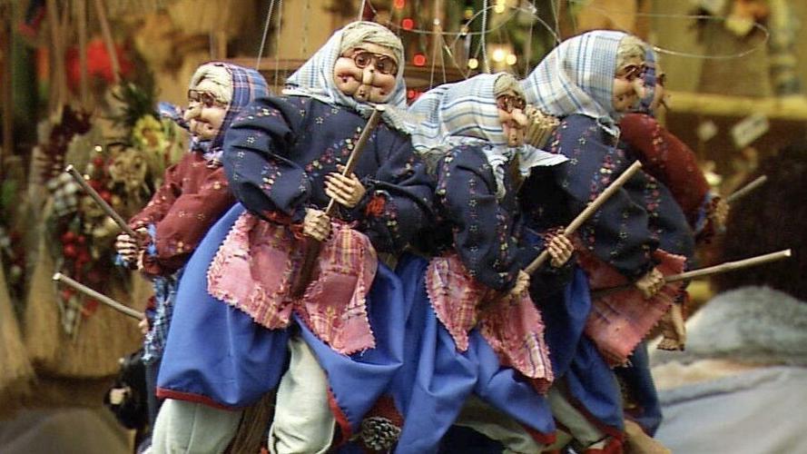 Rome’s Christmas witch, La Befana, haunts – and then delights – local children. (Rick Steves’ Europe)