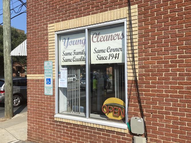 Young Cleaners building