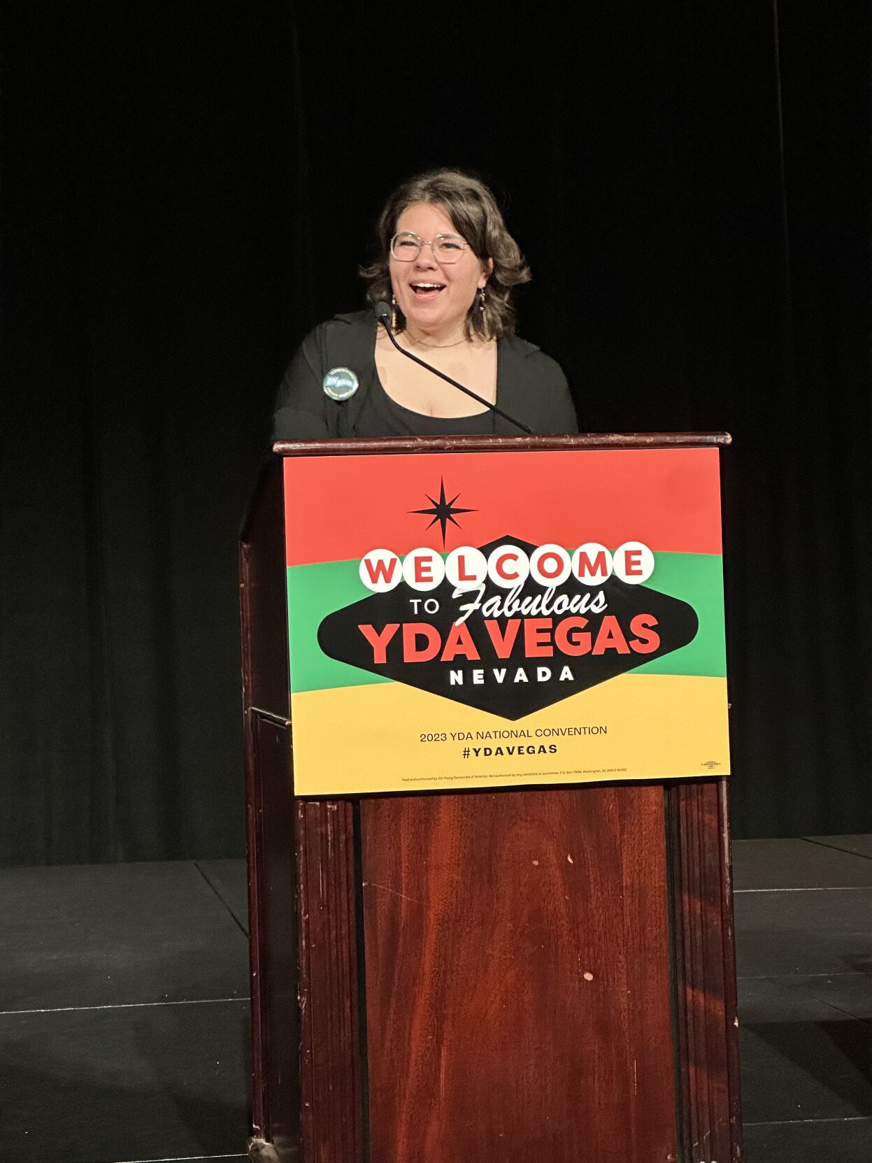 Katherine at YDA National Convention