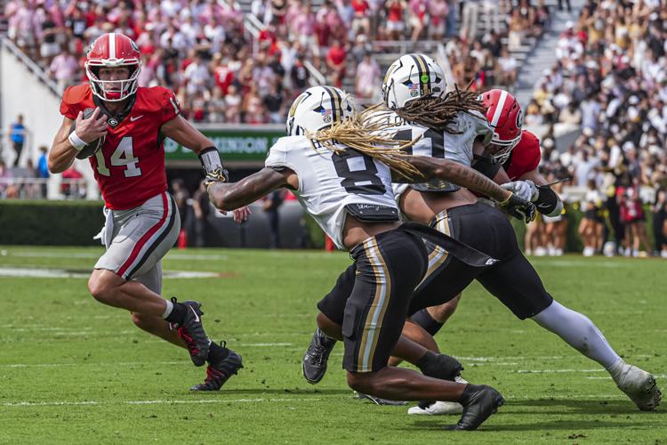 NCAA Football: Vanderbilt at Georgia