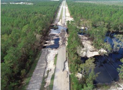 US 421 damage