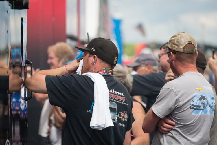 It's Friday at the NHRA 4-Wide Nationals at Zmax Dragway.