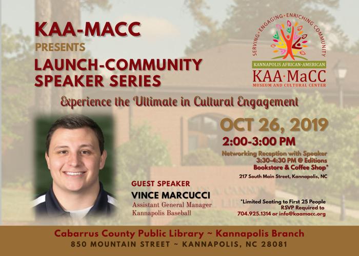 KAA-MaCC Launch-Community Speaker Series