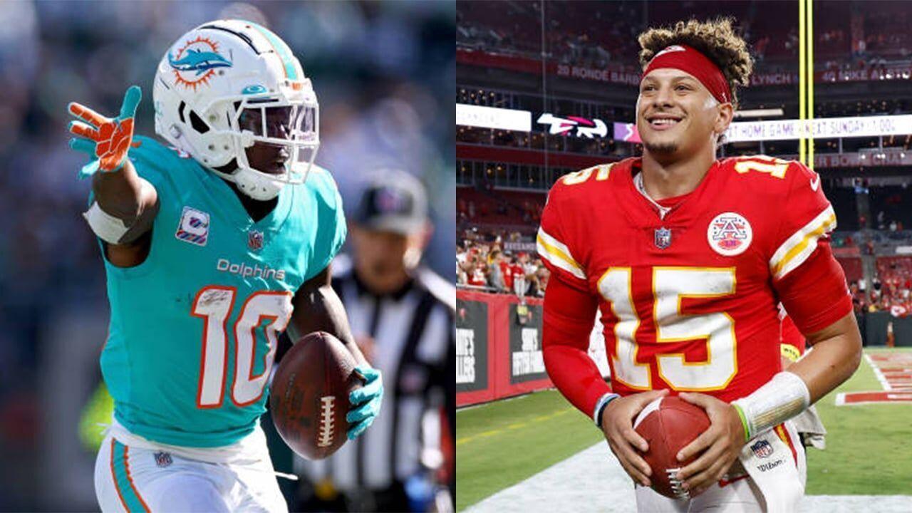 Patrick Mahomes and Tyreek Hill on track to break NFL records