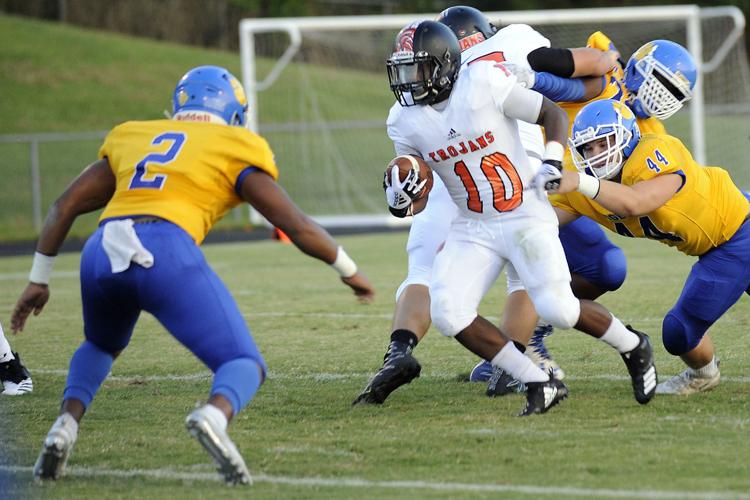 Northwest Cabarrus Trojans at Mt. Pleasant Tigers High School Football Game