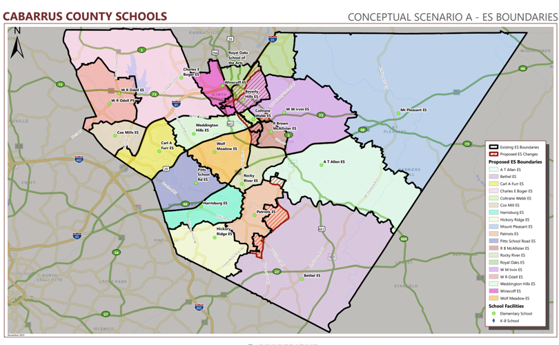 Elementary Schools Scenario A