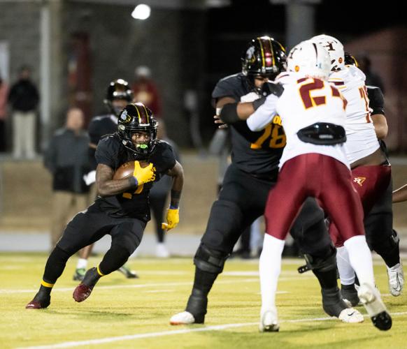 The Red Tornados ended the Bulldogs winning streak in the fourth round of the 2025 NCHSAA Football Championship playoff game 36 - 29.