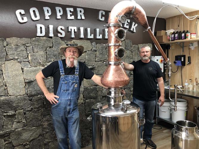 Copper Creek Distillery making moonshine in Marion