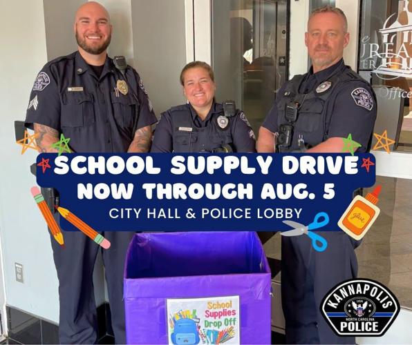 Kannapolis Police School Supplies