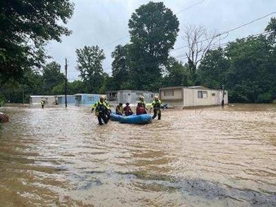 Tiffany Drive flooding