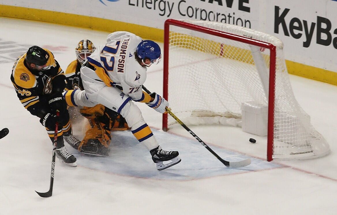 Sabres vs. the Boston Bruins