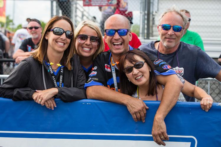 It's Friday at the NHRA 4-Wide Nationals at Zmax Dragway.