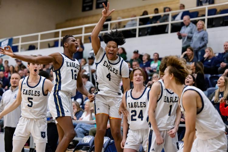 The Concord Academy Eagles defeated the High Point Christian Academy Cougars 70-66 to win the 2021-22 NCISAA Class 3A State Championship.