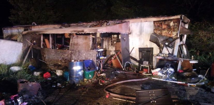 Four displaced in Rowan County fire