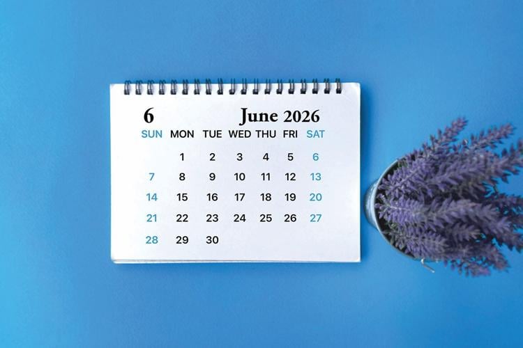 June calendar