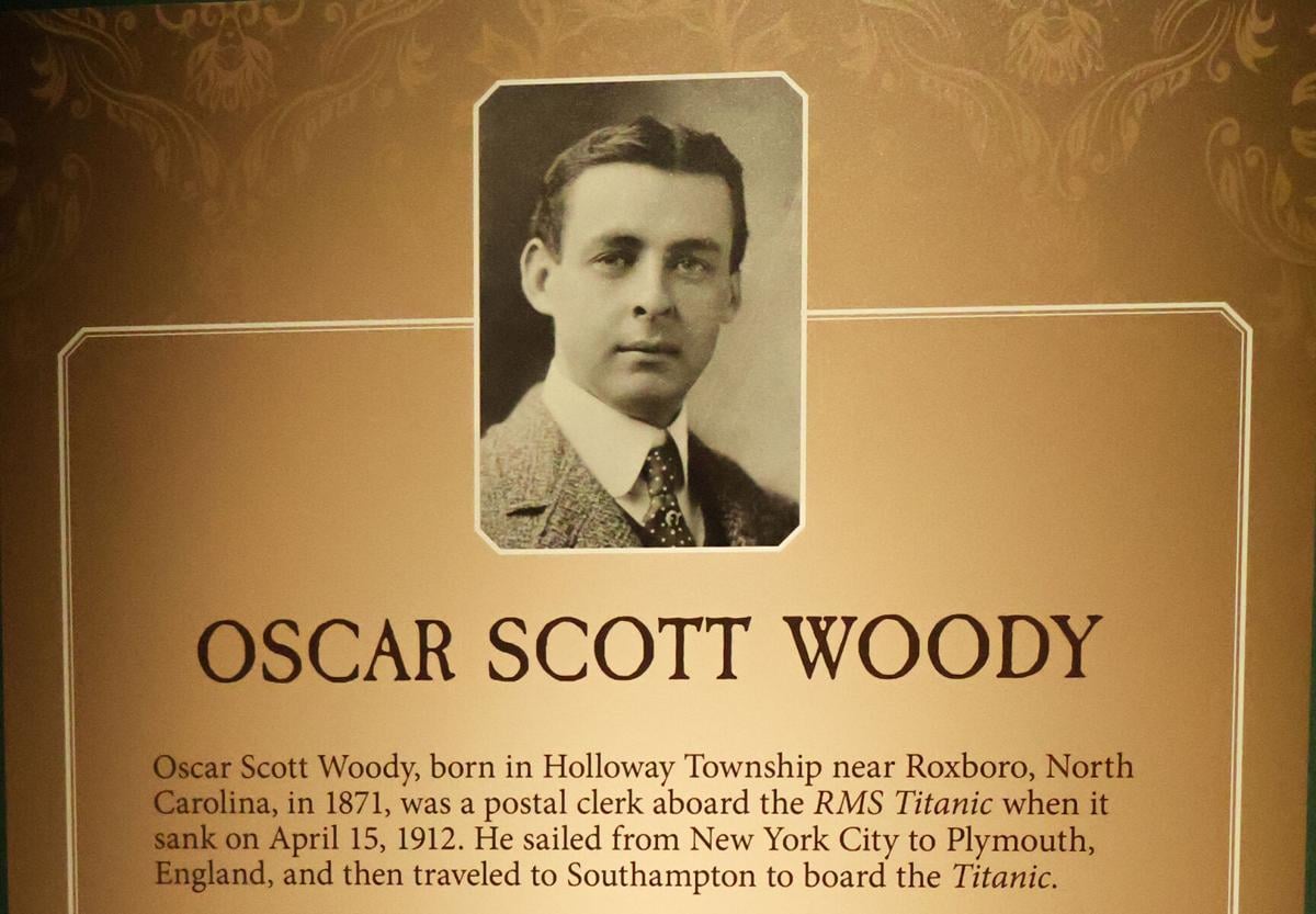 Titanic The Exhibition Honors Oscar Scott Woody