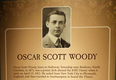 Titanic The Exhibition Honors Oscar Scott Woody