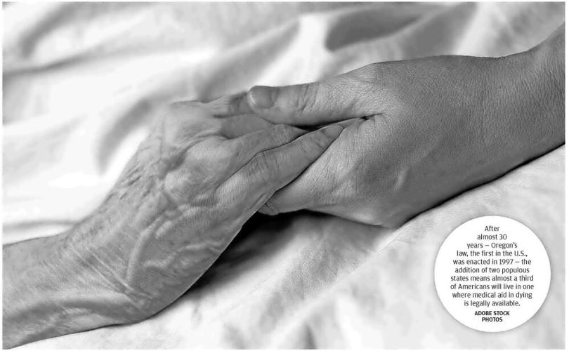 DYING AID MOVEMENT GROWS