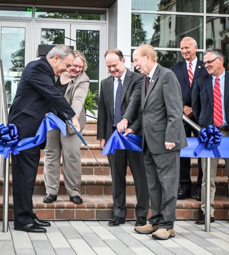 Courthouse ribbon-cutting
