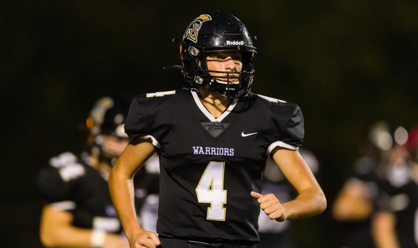 The Cabarrus Warriors (Cannon School / Concord First Assembly) defeat the North Raleigh Christian Academy Knights 21-14 on Friday Night.