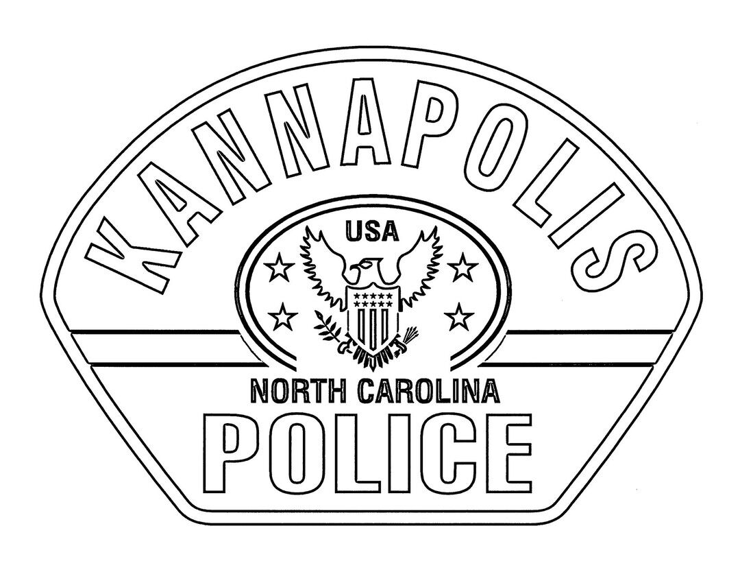 Kannapolis Police coloring contest