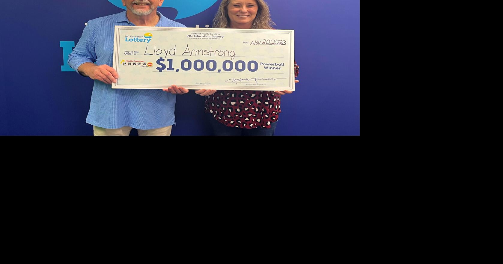 Charlotte woman bags $1 million Powerball prize