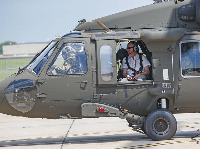 Governor Phil Murphy and U.S. Representative Donald Norcross visits military base