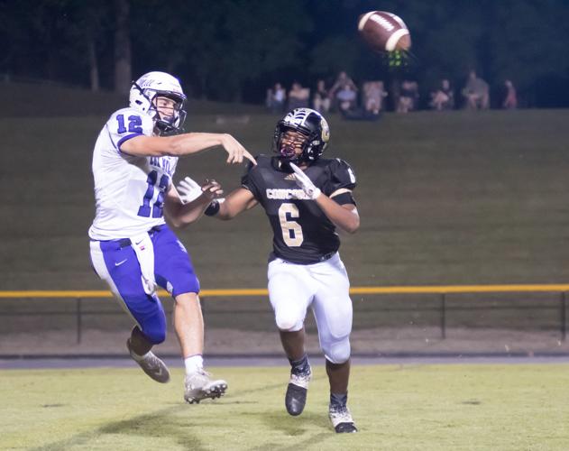 Friday night football action