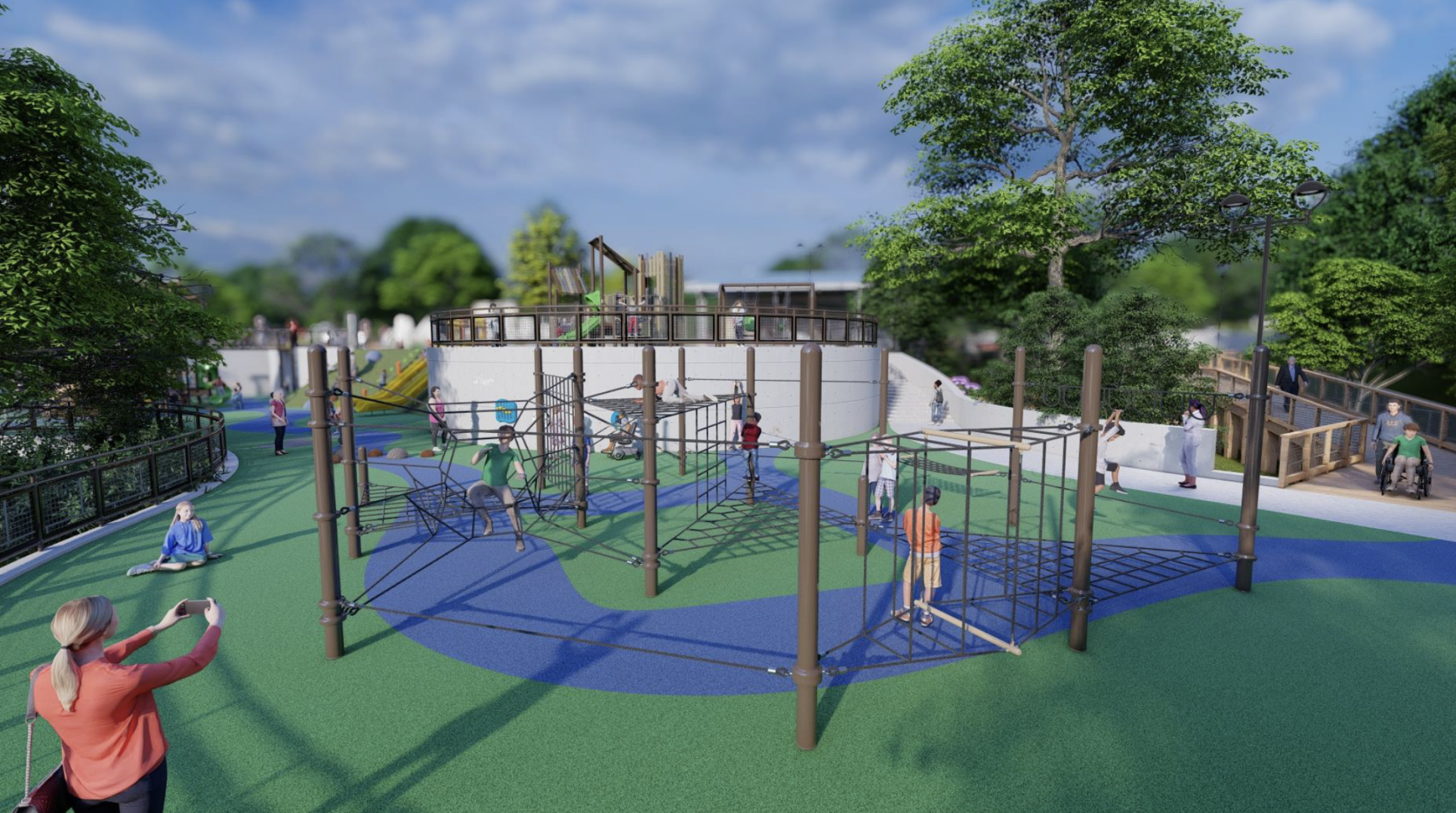 Jim Ramseur adventure playground