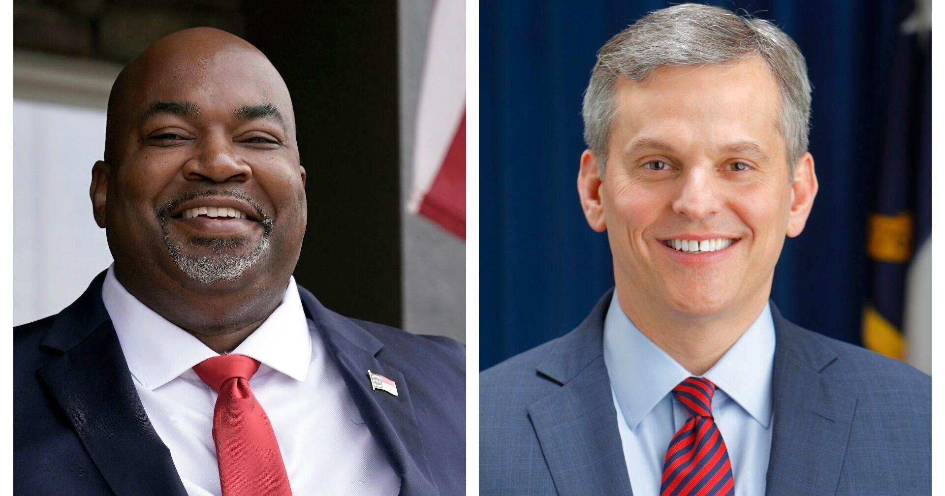 Robinson, Stein remain governor primary favorites in poll - Vimarsana News