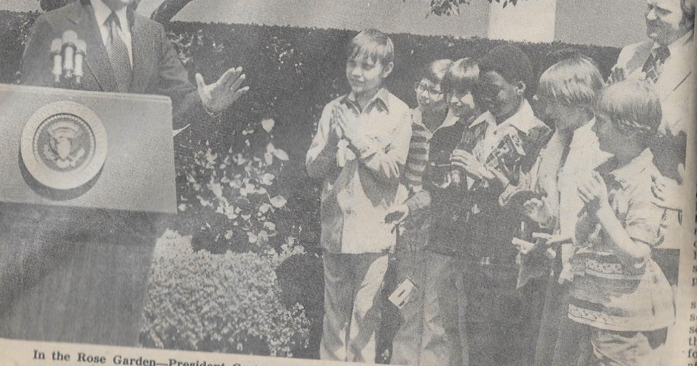 'Concord's young ambassadors': recall meeting Jimmy Carter at the White House - Vimarsana News