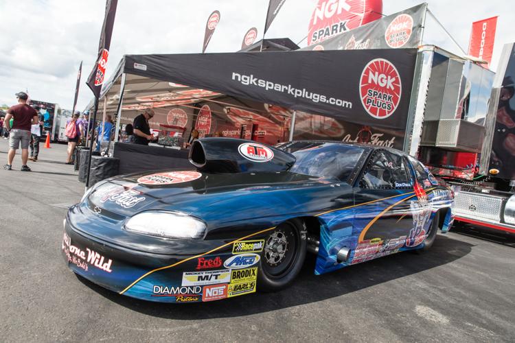 It's Friday at the NHRA 4-Wide Nationals at Zmax Dragway.